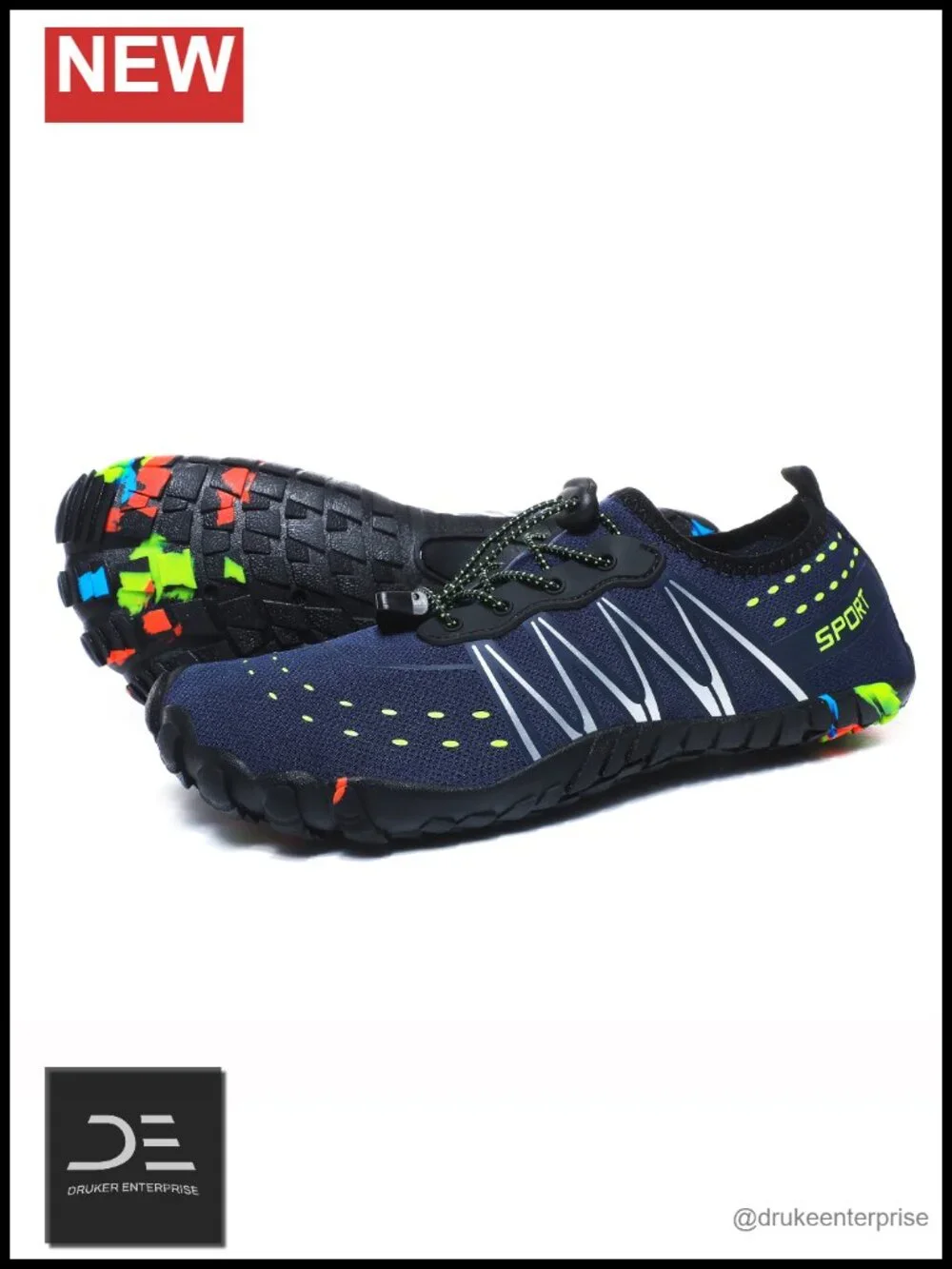 Anti-Slip Breathable Quick Dry Lightweight Water Shoes for Beach Hiking Walking